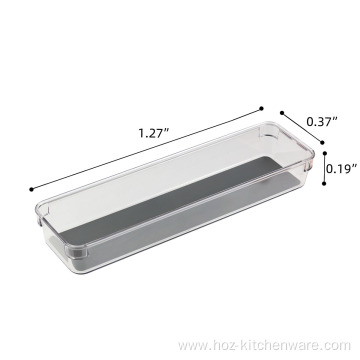 Clear Plastic Make-up Drawer Organizer Tray